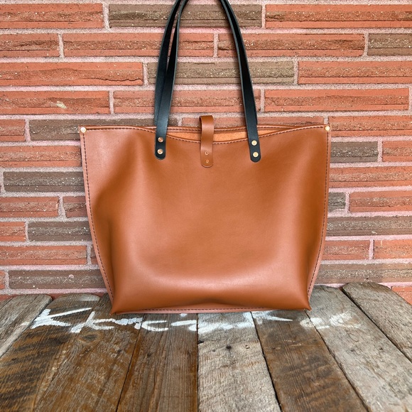 Handmade Leather Tote Bag - Picture 12 of 16